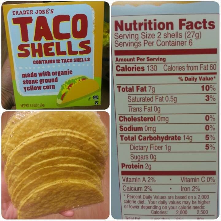 Shannon's Lightening the Load Trader Joe's Taco Shells