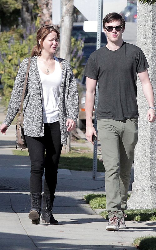 Jennifer Lawrence | Actress With Boyfriend Photos 2012 | Hollywood