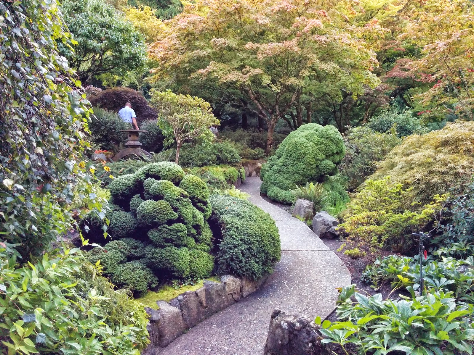 Японский сад в садах Бутчарт
