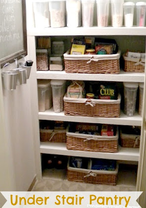 Under Stairs Pantry Built Ins