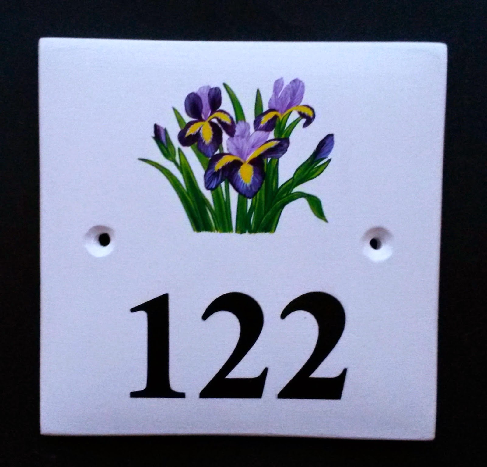 Hand Painted House Signs by Ceramic Art Hand Painted Ceramic House