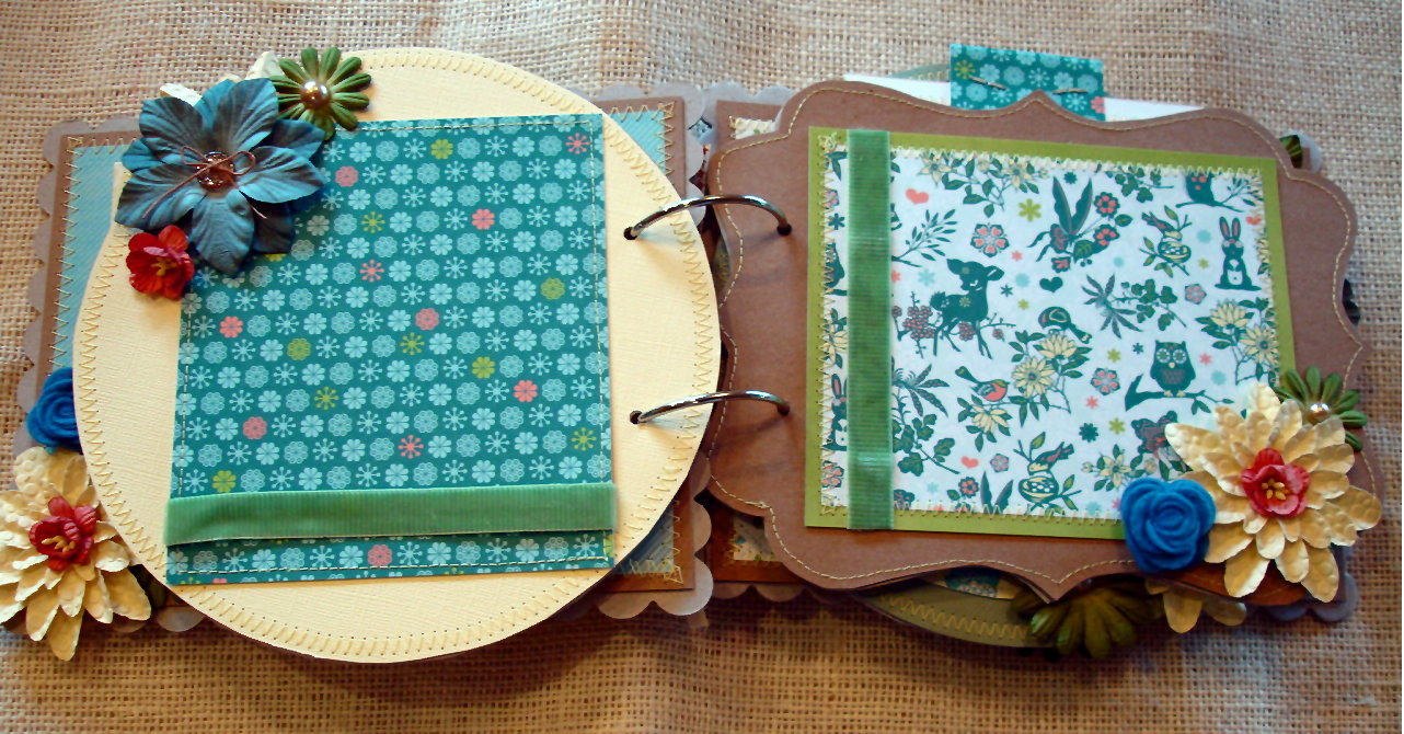 Scrapbooking by Phyllis Premade Scrapbook Chipboard Album *Brag Book*