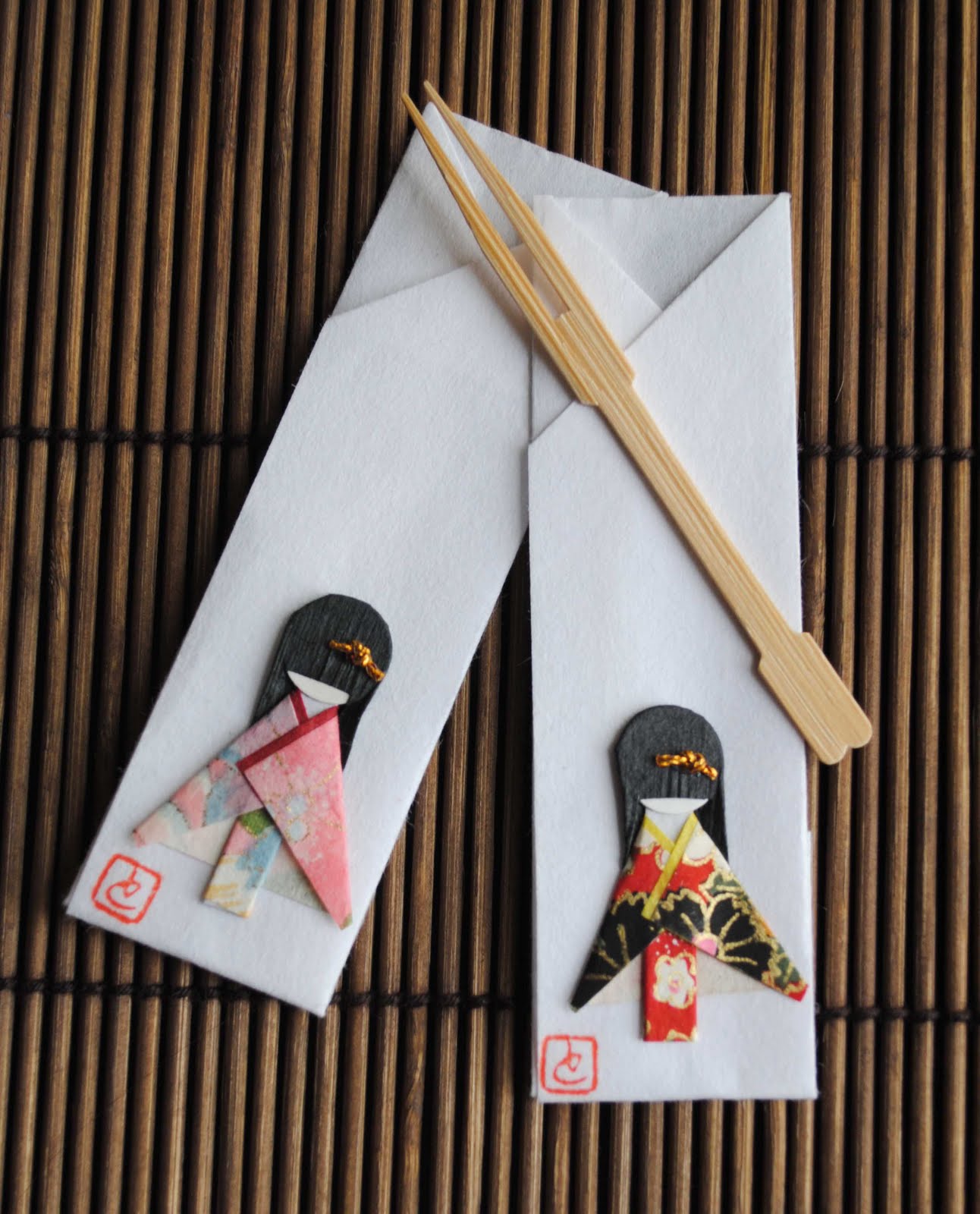 zakka life Origami Toothpick Pouch