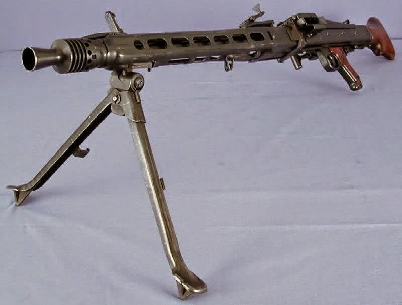 Ametralladora MG42.