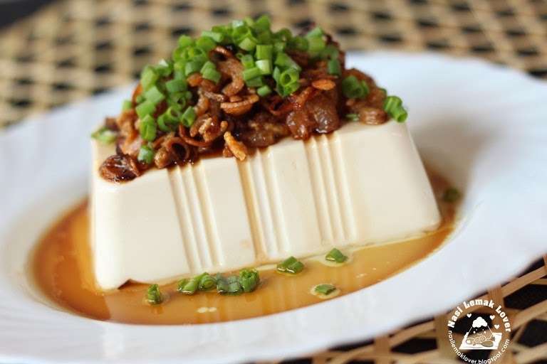 Nasi Lemak Lover Simple Homestyle tofu, and how to remove tofu from the box