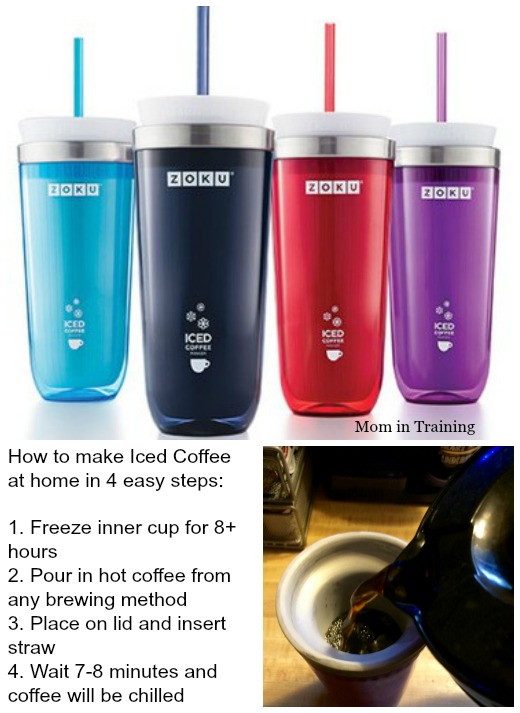 Stacy Tilton Reviews Make Iced Coffee in 4 easy steps with the Iced