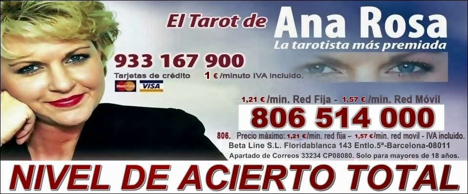 Tarot de Ana Rosa <a href="javascript:void(0);">806 314 000</a>