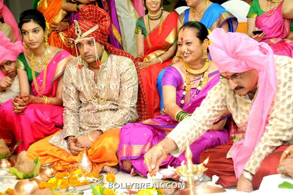 Juhi Godambe, Suraj Godambe, Dorris Godambe, Bharat Godambe - (4) - All Celebs @Suraj Godambe & Monali's Wedding
