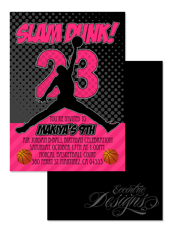 Eccentric Designs by Latisha Horton Air Jordan Birthday Party