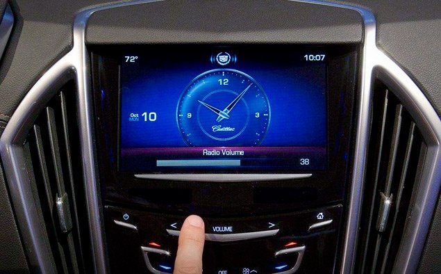 мультимедийная система Cadillac SRX