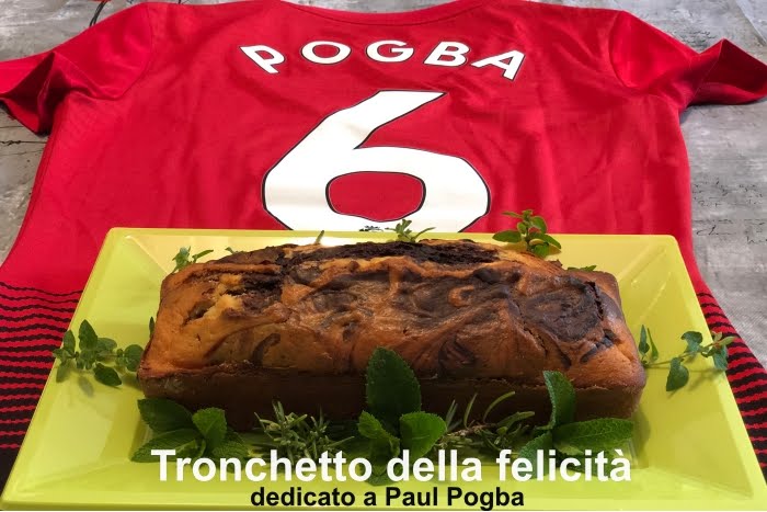 Ricetta #Tronchetto della felicità dedicato a #PaulPogba