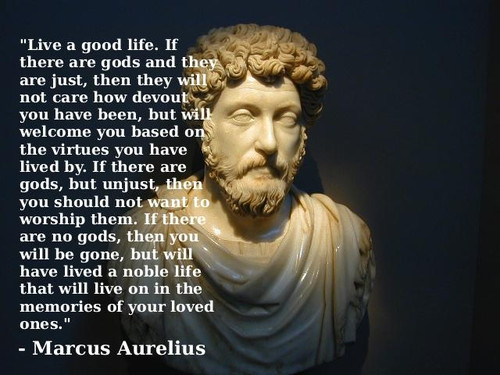Marcus Aurelius God Quote Brett's Ramblings: Marcus Aurelius Quote (1St Century) Used In Response To  Pascal's Wager (17Th Century)