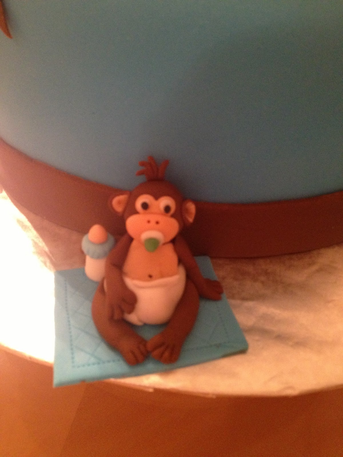 Love to Bake!: Baby Monkey Cake