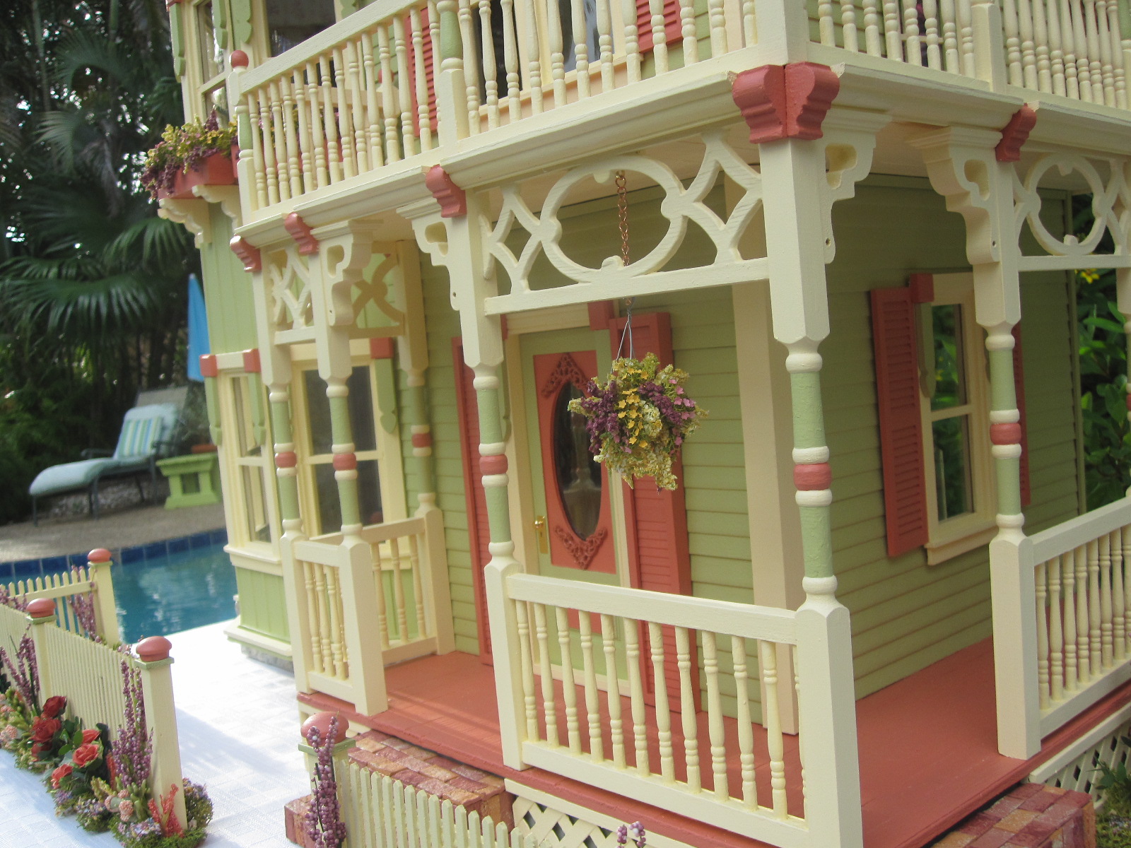 Dollhouses by Robin Carey New Gothic Victorian Dollhouse