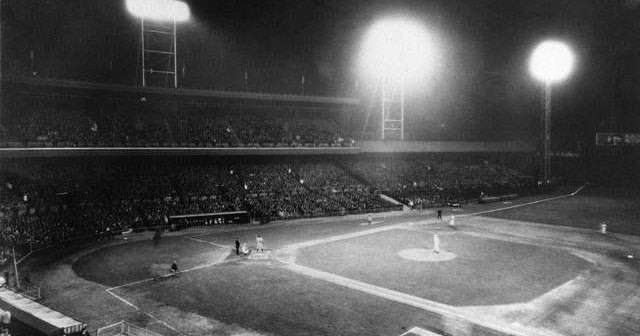 On This Day In Sports: May 24, 1935: The First Ever MLB Game Under The
