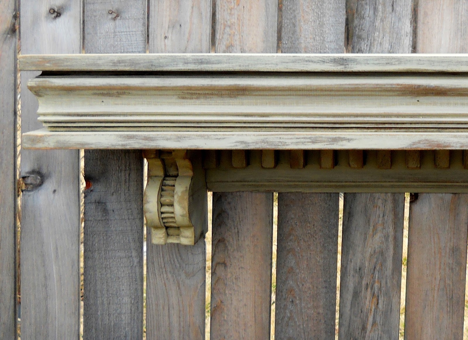 Cass County Woodworks Victorian Style Mantle Shelf
