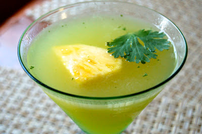 Cocktail Month: Cilantro Pineapple Julep | www.kettlercuisine.com