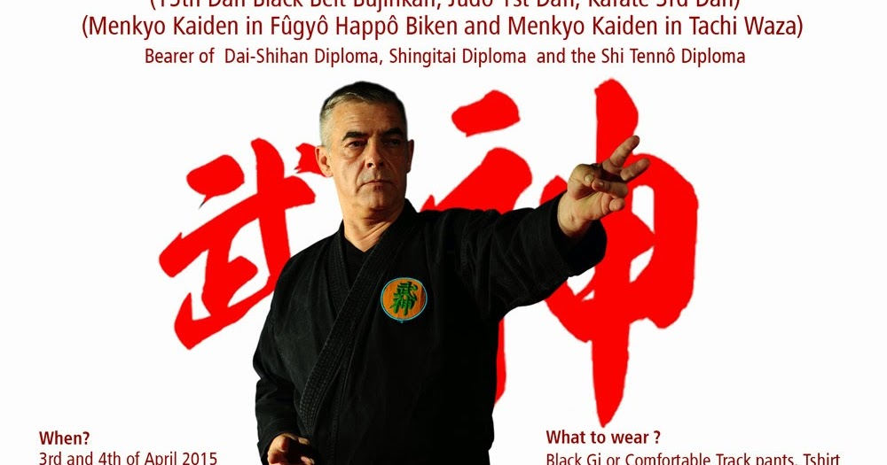 20 Years of Bujinkan” – Arnaud Cousergue seminar in Budapest, Hungary «  INFOS BUJINKAN