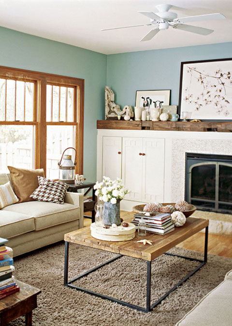 Paint Colors for Living Room with Wood Trim