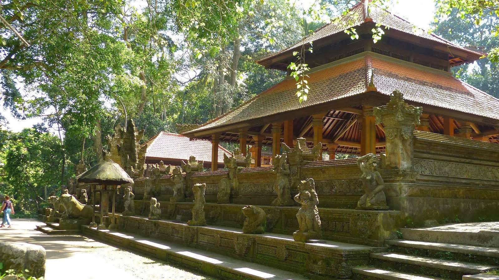 Le temple de la Forêt des singes