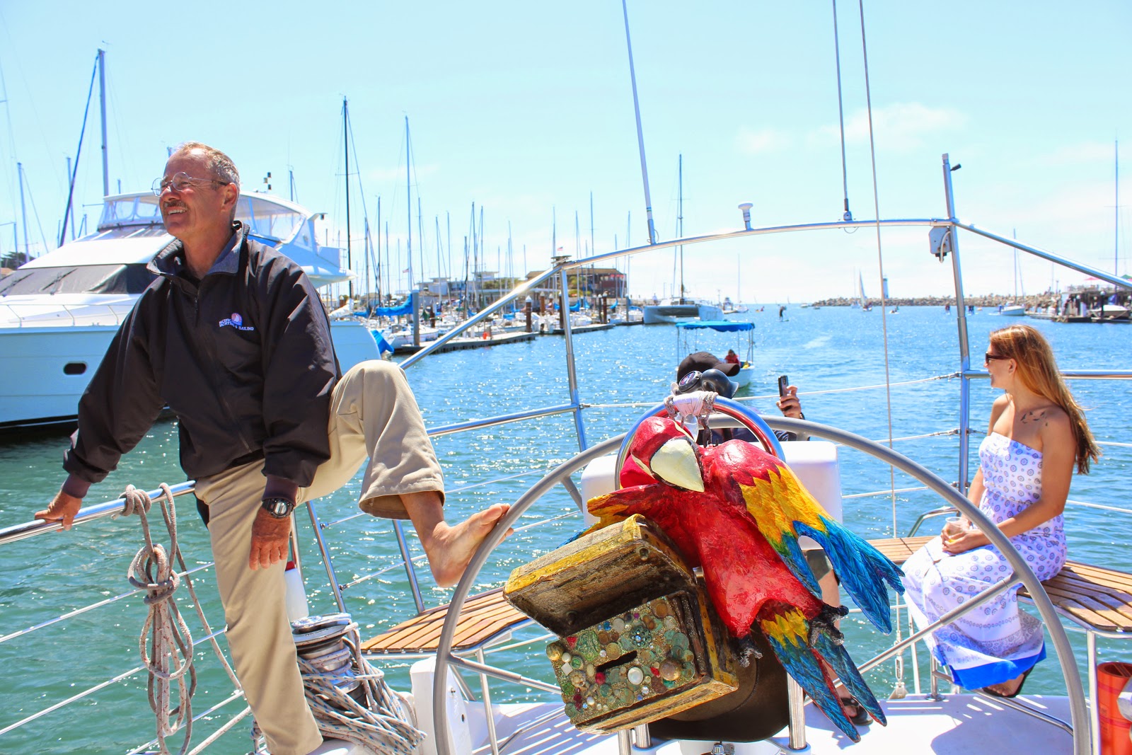 sailing in santa cruz WellTraveled Wife