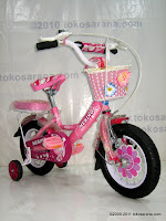 Sepeda Anak Merino 12-3392 Flower 12 Inci