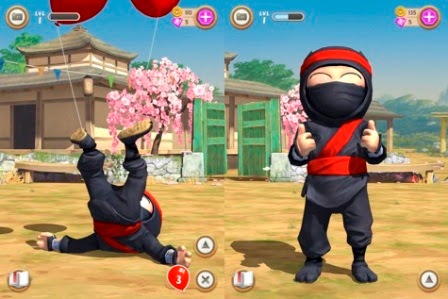 Download Clumsy Ninja Android MOD APK+DATA (Unlimited Gold Coins Gems)