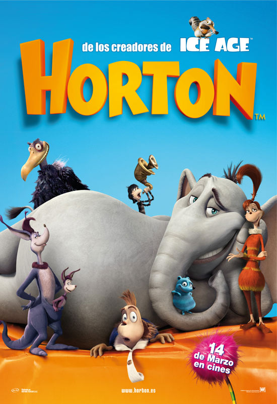 EL DESCUBRIMIENTO DE LAS PELICULAS AJENAS A DISNEY: Horton/Horton y el EL DESCUBRIMIENTO DE LAS PELICULAS AJENAS A DISNEY: Horton/Horton y el