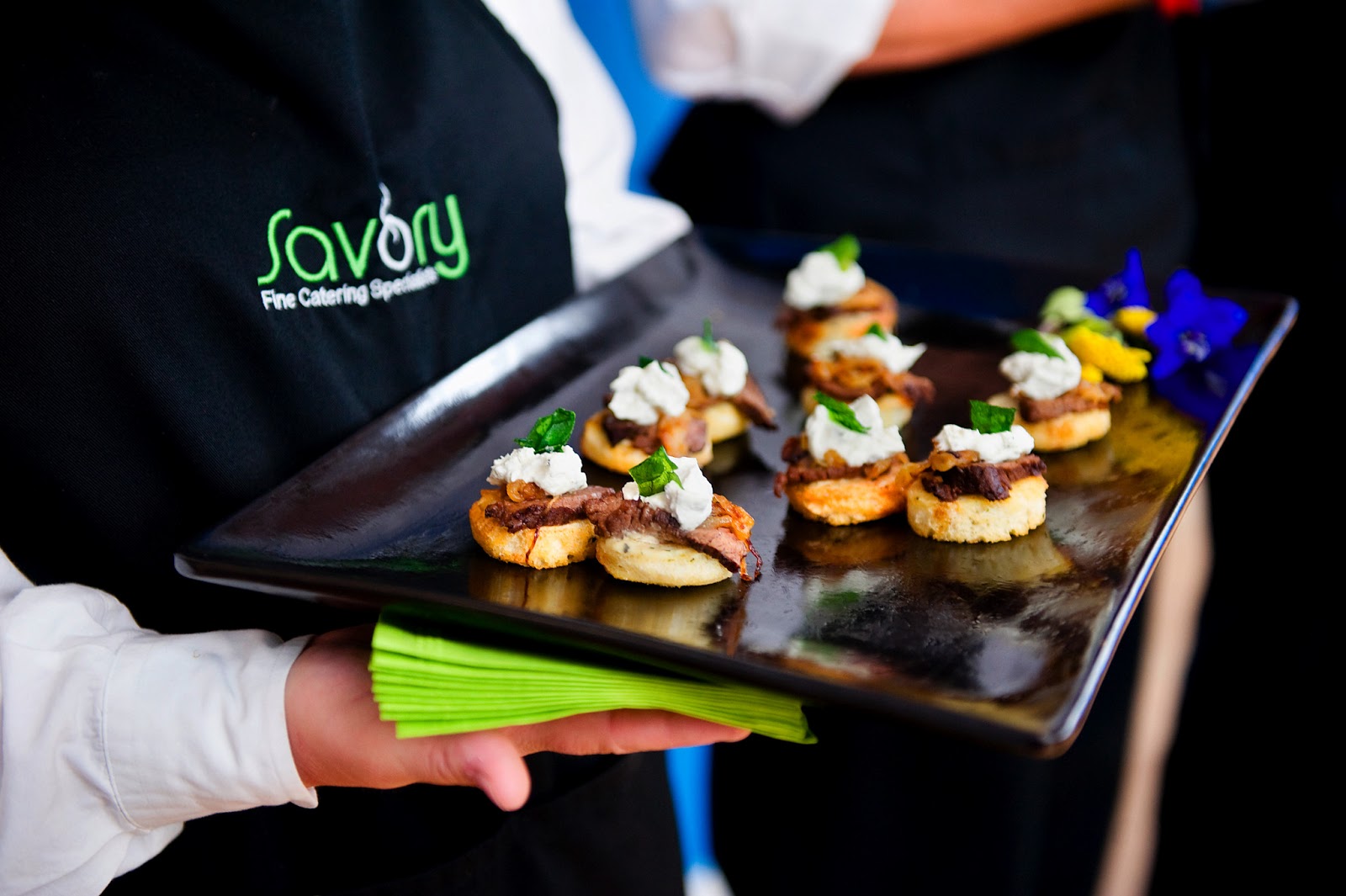 Savory Catering Passed Hors d'oeuvres