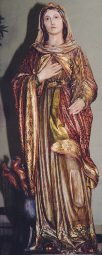Santa OLIVA (U OLIVIA) de Palermo Mártir (¿?-†c.1000) Fiesta 10 de Junio