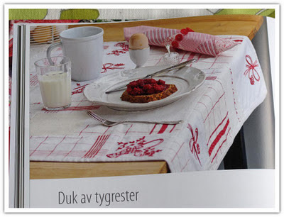 Duk av tygrester