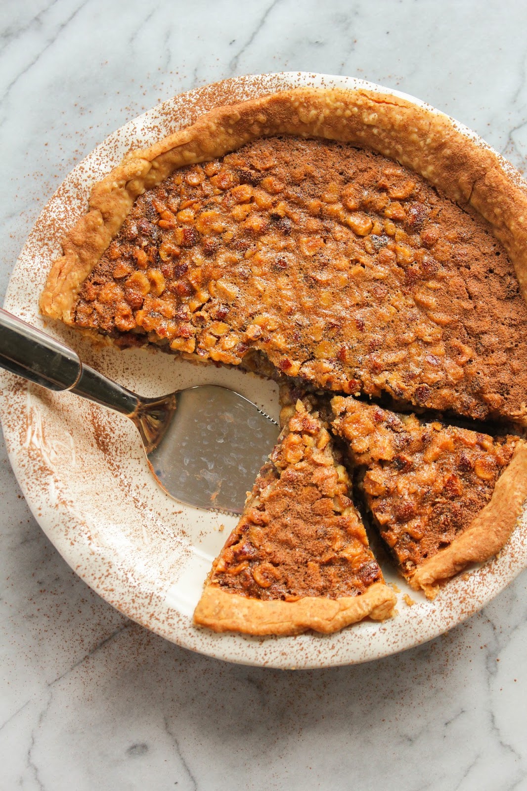 Milk Chocolate Hazelnut Pie