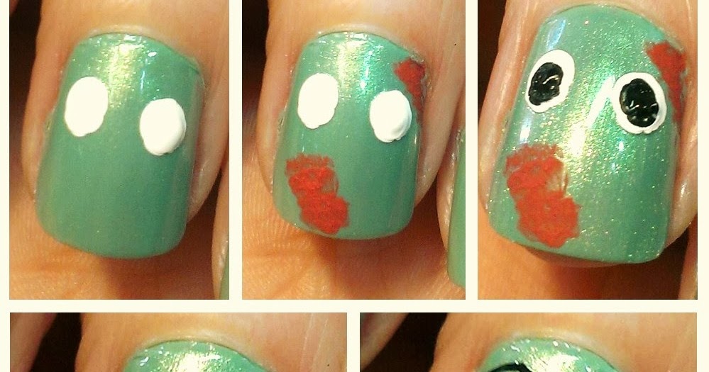 2. "Nail Art Tutorial: Zombie Nails" - wide 4