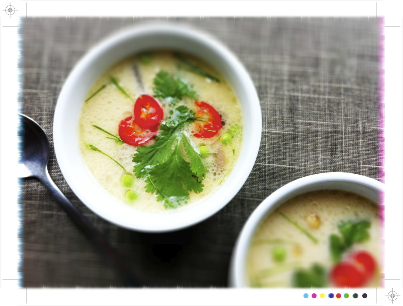 Toast Chicken and Coconut Broth