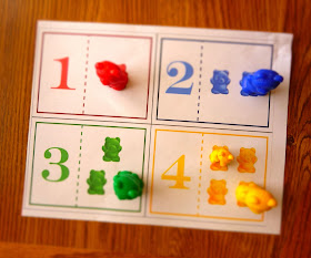 A Mom Knows Mess: Counting Bears