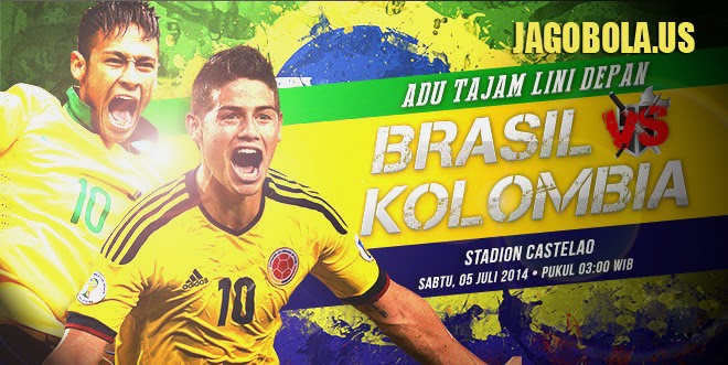 Preview Kolombia vs Brazil 05-07-2014 Quater Final Piala Dunia Preview Kolombia vs Brazil 05-07-2014 Quater Final Piala Dunia