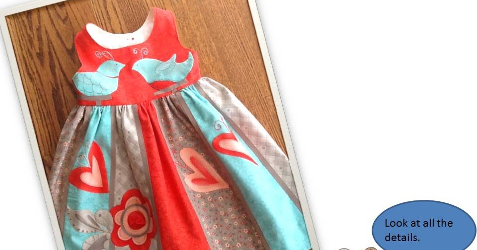 Sew Much To Give Fat Quarter Dress