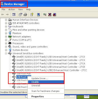 Enable or Disable USB ports or USB storage from Device Manager or BIOS