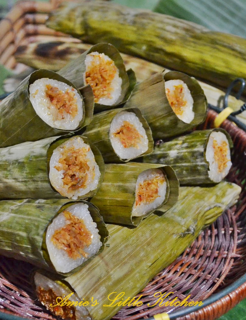 AMIE'S LITTLE KITCHEN Pulut Panggang Serunding Udang Kering