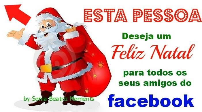 Feliz Natal para amigos do Facebook - Amo Frases