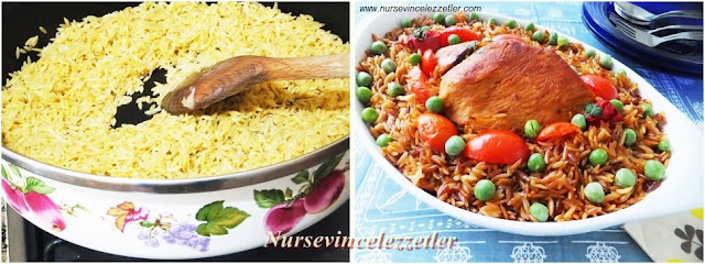 Hindi Eti Eşliginde Arpa Şehriye Pilavı Yemek Tarifleri