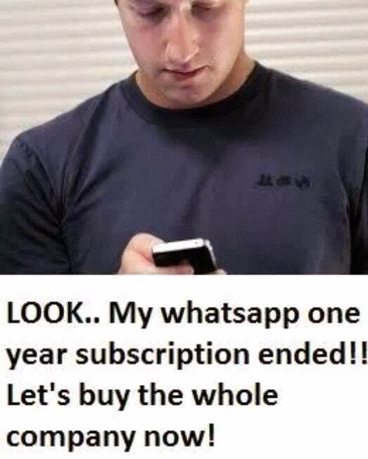 facebook leadership decision to buy whatsapp Whatsapp says facebook purchase will not affect the was part of his decision to let facebook buy whatsapp: why facebook and whatsapp refer to this deal. facebook leadership decision to buy whatsapp Whatsapp says facebook purchase will not affect the was part of his decision to let facebook buy whatsapp: why facebook and whatsapp refer to this deal.