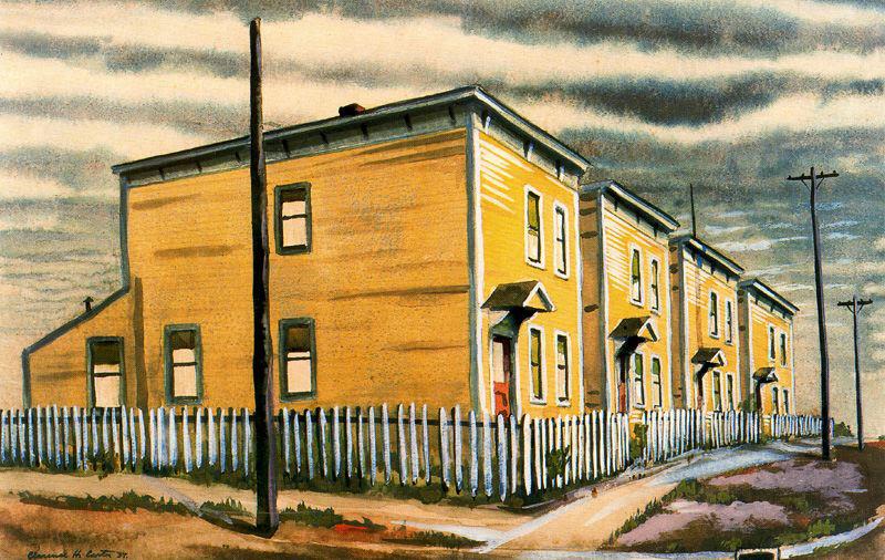 Clarence Holbrook Carter 1904-2000 | American pintor simbolista