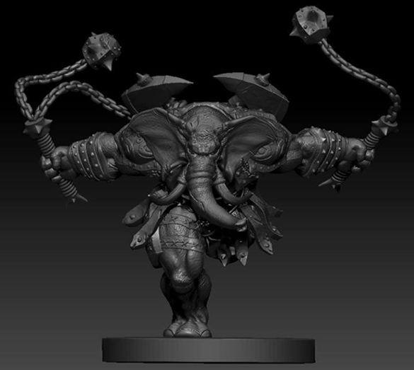 James Wappel Miniature Painting Charging Ahead Starting Monday