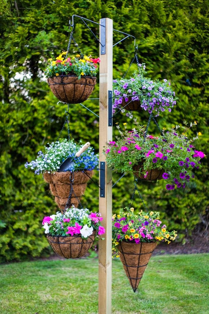 Hanging Baskets Gardening Outdoor Areas