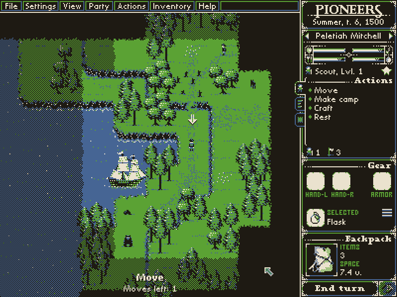 Indie Retro News Pioneers turnbased game with RPG elements