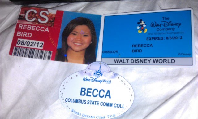 Disney Cast Member Id Card