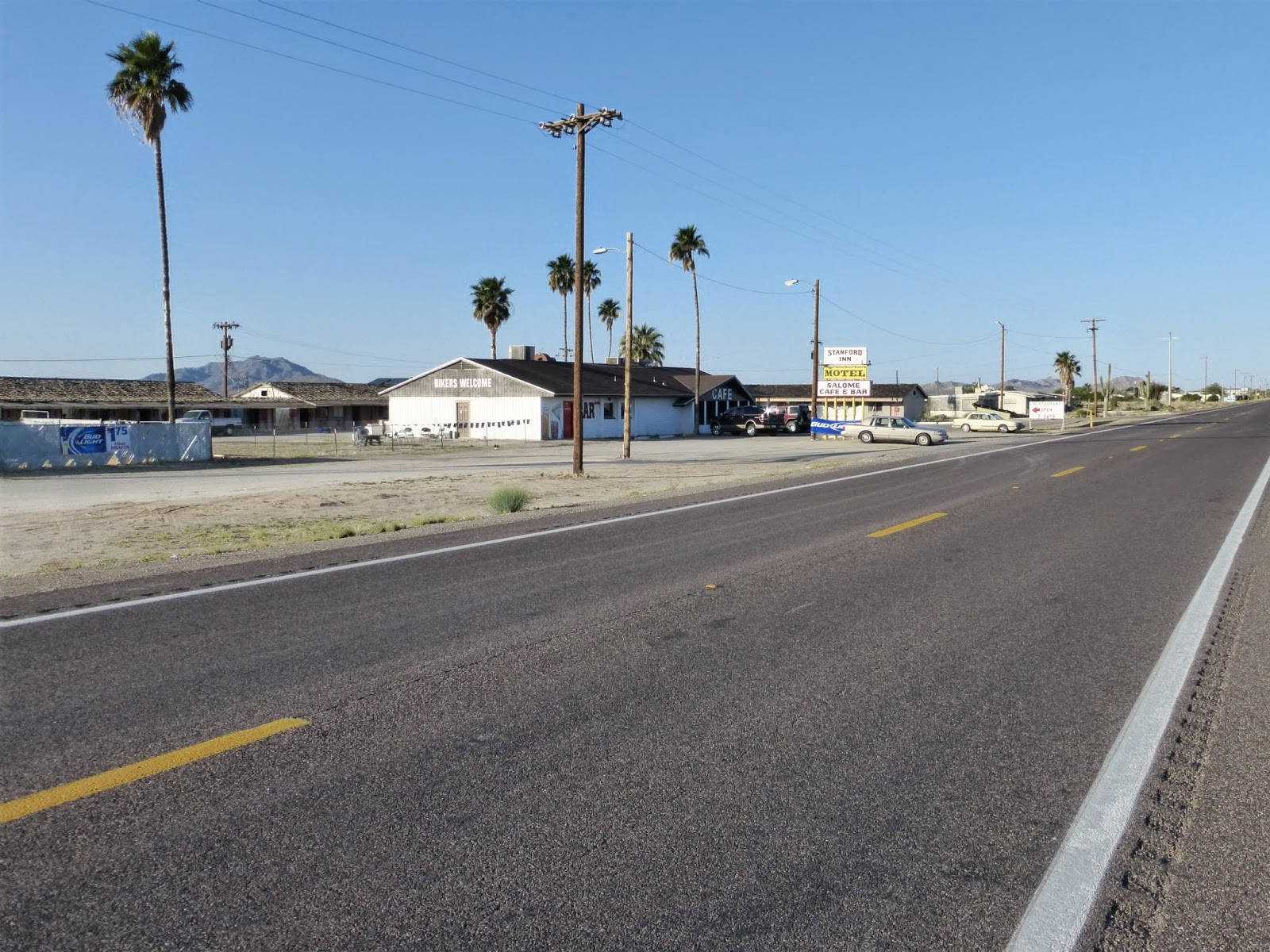 seniors walking across america POST 1279; APRIL 05, 2014; SALOME, AZ