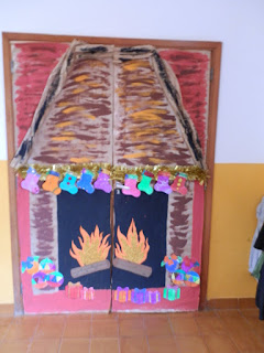 La magia de mirar: LA CHIMENEA DE NUESTRA PUERTA