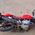 Joven de 19 años resulta herido tas chocar en motocicleta